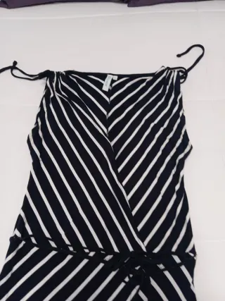 Vestido largo rayas talla 40