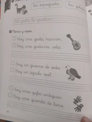 Cuaderno actividades lengua 1primaria