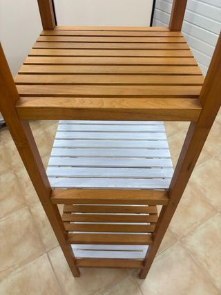 Estantería de madera 4 baldas