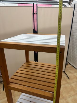 Estantería de madera 4 baldas