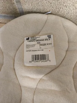 Colchón Minicuna Organic Mini 72x33cm