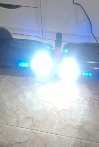 Patinete electrico Hoverboard con bluetooth y luz