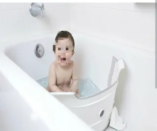 Barrera de baño infantil para bañera