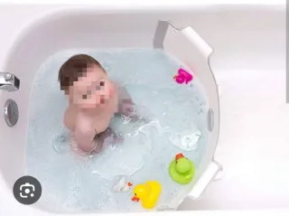 Barrera de baño infantil para bañera