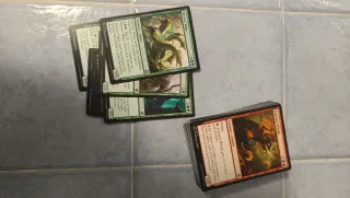 Lotto 90 carte Magic The Gathering