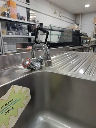 Fregadero Industrial 1 Cuba + Escurridor