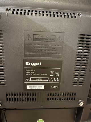 Televisor Engel Negro