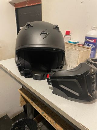 Casco Scorpion EXO combat Negro Mate