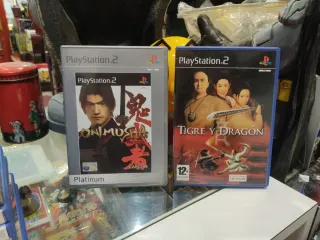 PS2 Onimusha Warlords + Tigre y Dragón