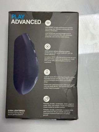 Ratón Logitech Negro nuevo