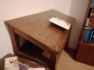 Mesa de dibujo madera arquitectura