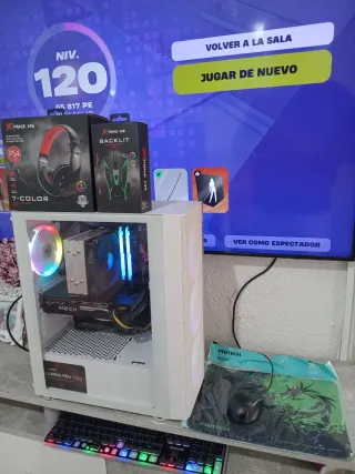 PC Gaming Ryzen 5 5500 16gb Ram Rx 6600 8gb gddr6