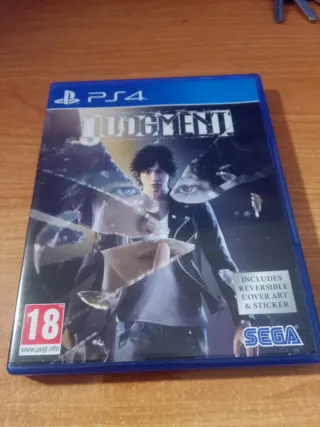 Videojuego PS4 Judgment SEGA