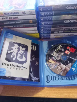 Judgment SEGA Videjuego ps4