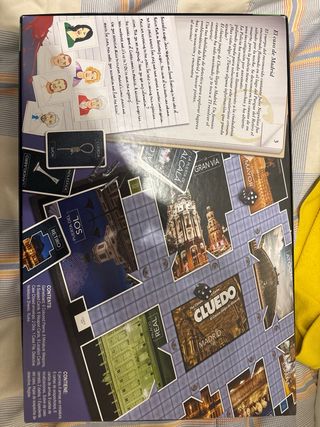 Cluedo Madrid Edition Juego de Mesa