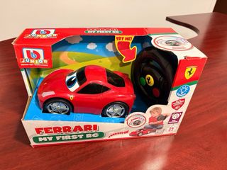 Coche RC Ferrari Bburago Junior