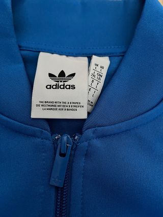 Sudadera Adidas deportiva azul