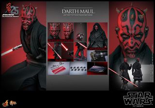 Darth Maul La Amenaza Fantasma Episodio I Hot Toys