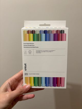 Marcatori Cricut Doppia Punta 20 Colori