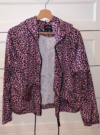 Chaqueta Lefties Estampado Animal Pink Talla S