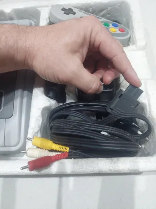 Supernintendo SNES Control Set con scatola box