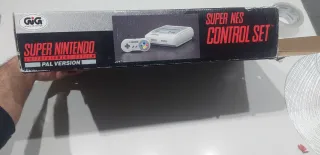 Supernintendo SNES Control Set con scatola box