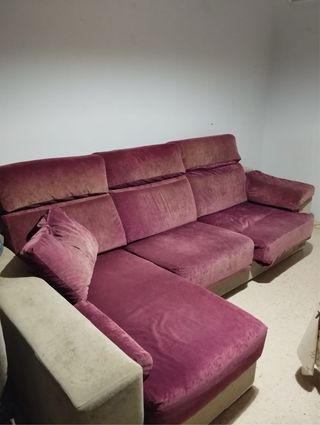 Cómoda de madera y metal