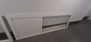 Puerta corredera de cristal