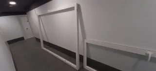 Puerta corredera de cristal