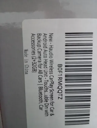 Pantalla 7 Haudio CarPlay Android Auto