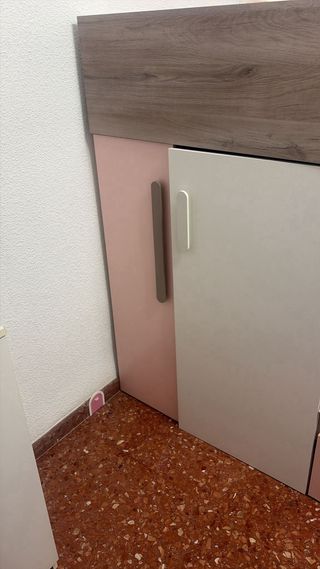 Litera tren con cajones y cama inferior