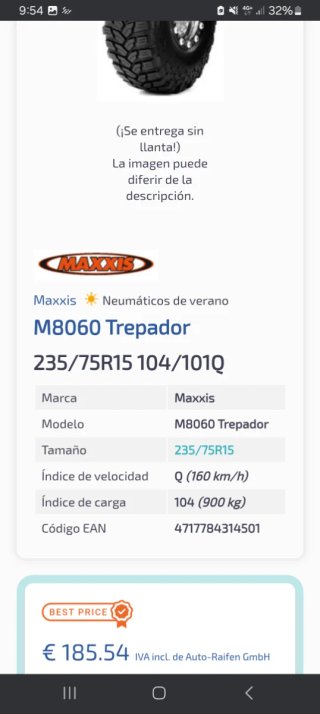 Maxxis Trepador