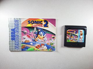 Sonic The Hedgehog 2 + Manual Juego Sega Game Gear