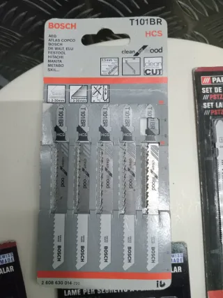 Hojas para sierra de calar Parkside y Bosch