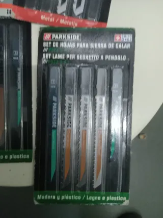 Hojas para sierra de calar Parkside y Bosch
