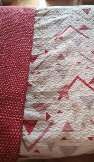 2 Colchas Reversibles Cama 90