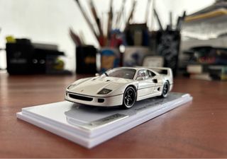 Ferrari F40 Lightweight Kyosho White Pearl 50 Year