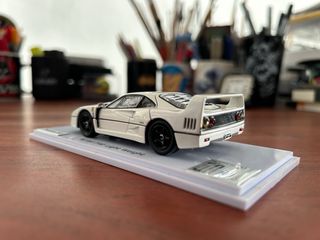 Ferrari F40 Lightweight Kyosho White Pearl 50 Year