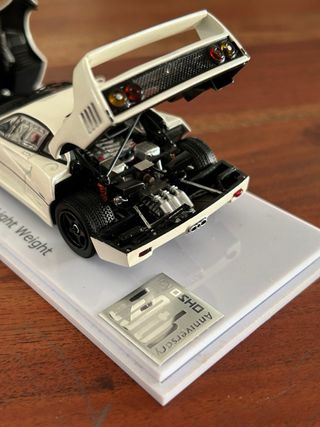 Ferrari F40 Lightweight Kyosho White Pearl 50 Year