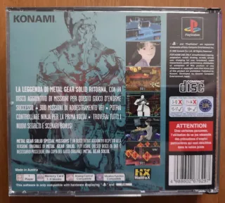 Metal Gear Solid Special Missions PS1 ITA ps2 ps3