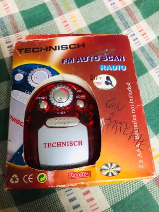 Radio FM Technisch con Auricolari