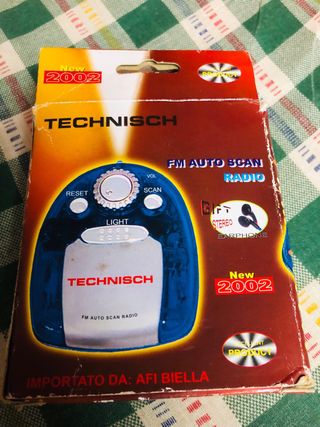 Radio FM Technisch con Auricolari