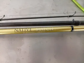 Cañas de pesca a la inglesa 3.90m carbono