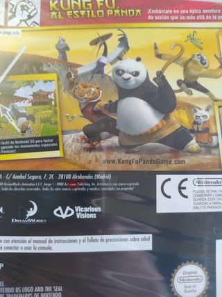 PRECINTADO Kung Fu Panda Nintendo DS