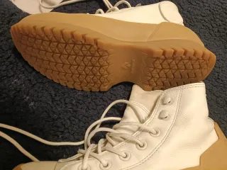 Zapatillas Converse plataforma blancas