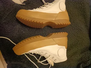 Zapatillas Converse plataforma blancas