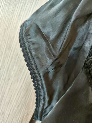 Camicetta H&M nera con pizzo taglia S