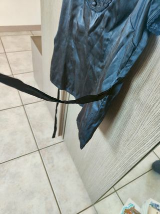 Camicetta H&M nera con pizzo taglia S