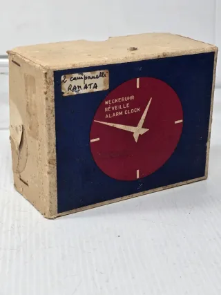 Orologio sveglia Melux rame due campane