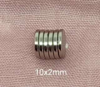 6 imanes extra fuertes para reborn